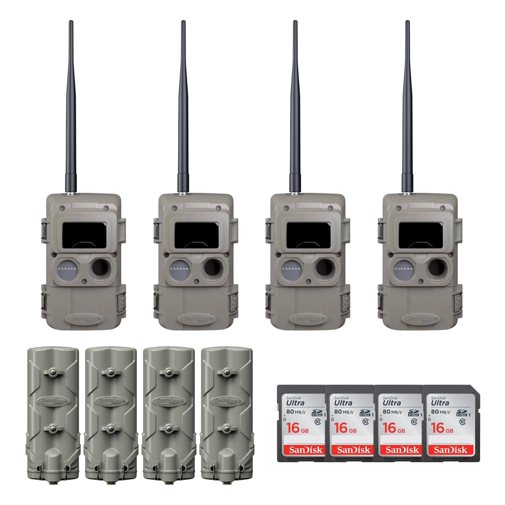 Amazon.com: Cuddeback Cuddelink Tracks IR Camera (4 Total) Bundle